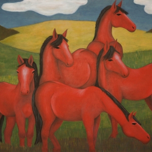 Røde heste